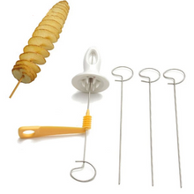 Load image into Gallery viewer, Tornado Potato Spiral Cutter Slicer