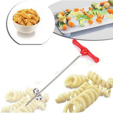 Load image into Gallery viewer, Tornado Potato Spiral Cutter Slicer
